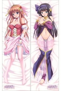 Hime-sama Gentei! Princess Limited Kousaka Serina and Olivia Edywolf Dakimakura 3d pillow japanese anime pillowcase