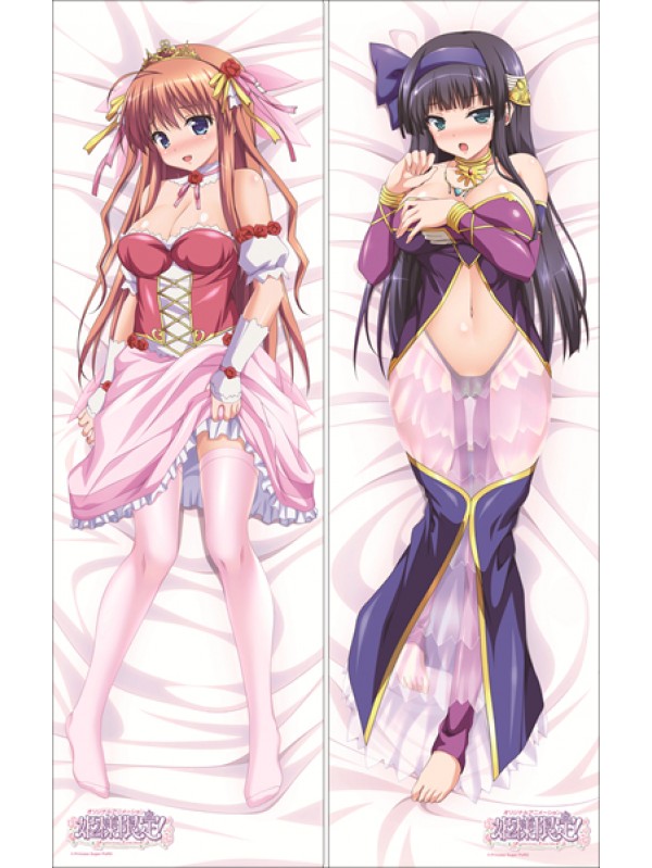 Hime-sama Gentei! Princess Limited Kousaka Serina and Olivia Edywolf Dakimakura 3d pillow japanese anime pillowcase