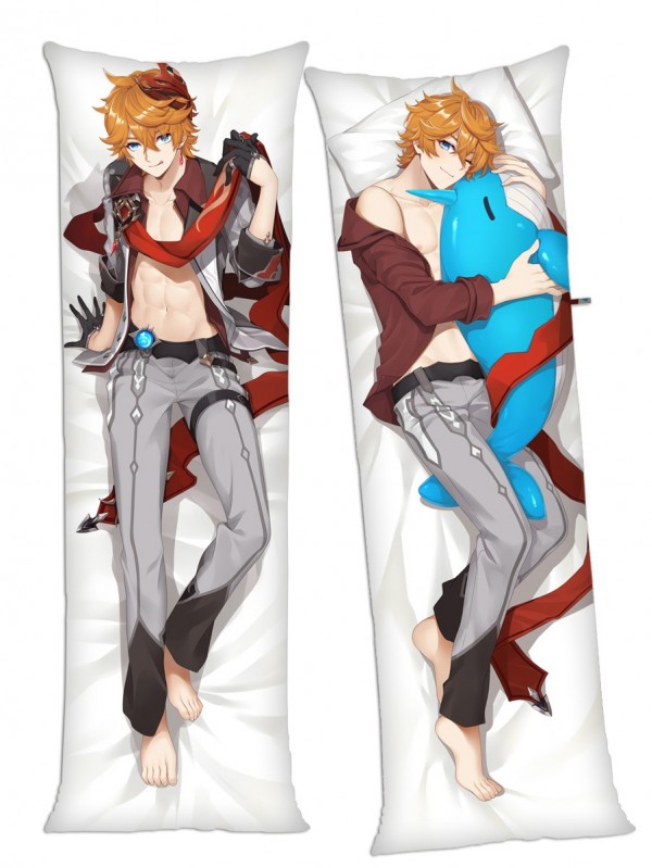Tartaglia Genshin Impact Anime Body Pillow Case japanese love pillows for sale