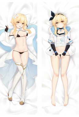 Genshin Impact Lumine Anime Dakimakura Japanese Hugging Body PillowCase