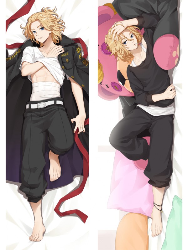 Tokyo Revengers Manjiro Sano Anime Dakimakura Japanese Hugging Body PillowCase