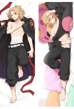 Tokyo Revengers Manjiro Sano Anime Dakimakura Japanese Hugging Body PillowCase