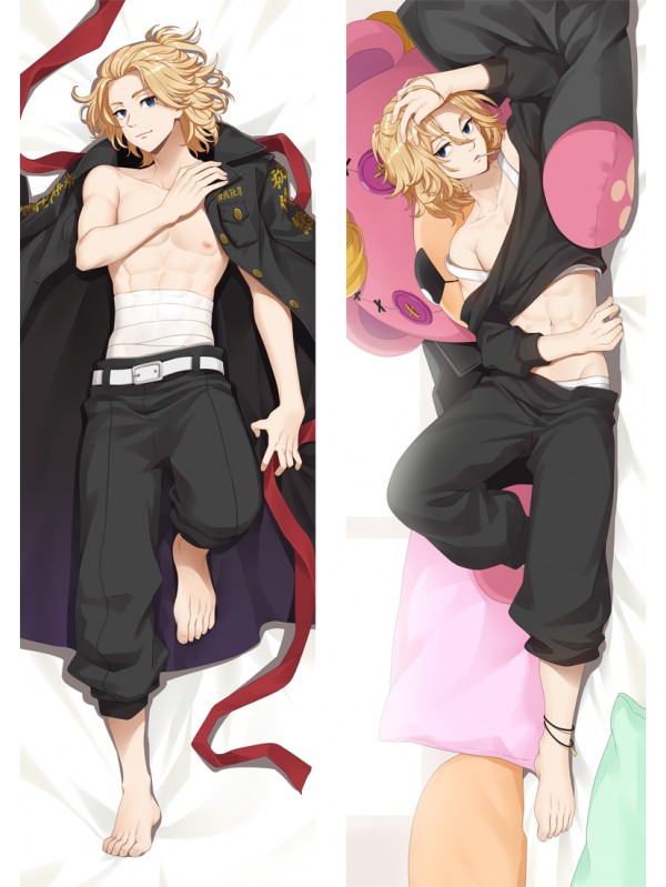 Tokyo Revengers Manjiro Sano Anime Dakimakura Japanese Hugging Body PillowCase