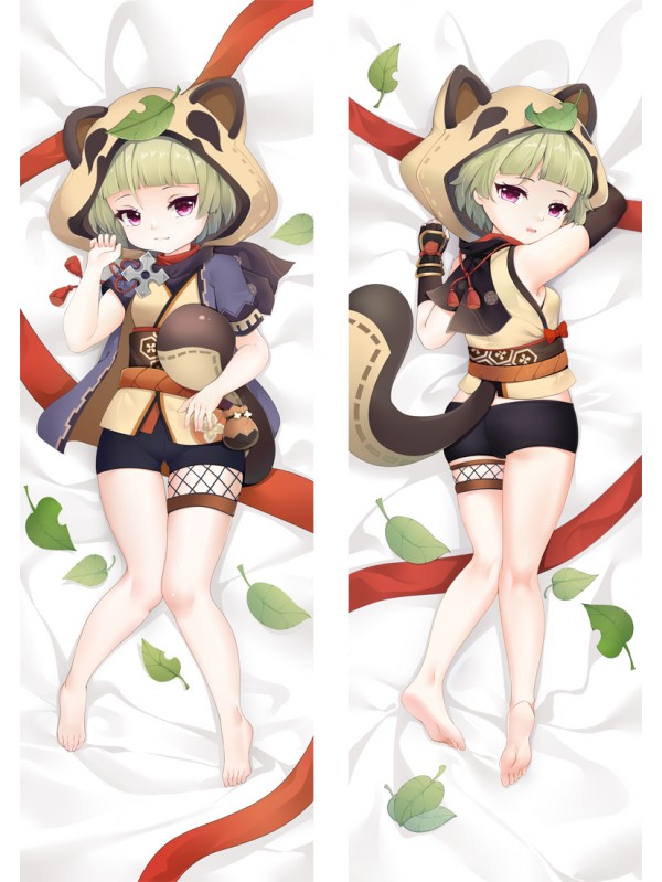 Genshin Impact Sayu Anime Dakimakura Japanese Hugging Body PillowCase