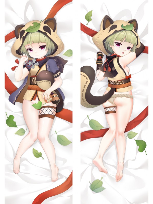 Genshin Impact Sayu Anime Dakimakura Japanese Hugging Body PillowCase