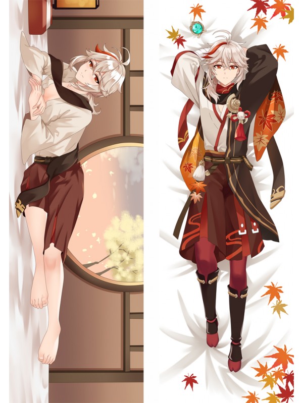 Genshin Impact Kaedehara Kazuha Anime Dakimakura Japanese Hugging Body PillowCase