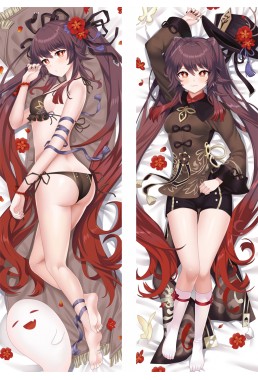 Genshin Impact Hutao Anime Dakimakura Japanese Hugging Body PillowCase