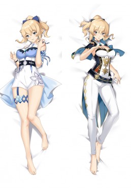 Jean Genshin Impact Anime Dakimakura Japanese Hugging Body PillowCase