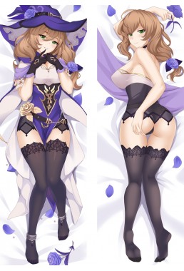 Genshin Impact Lisa Anime Dakimakura Japanese Hugging Body PillowCase