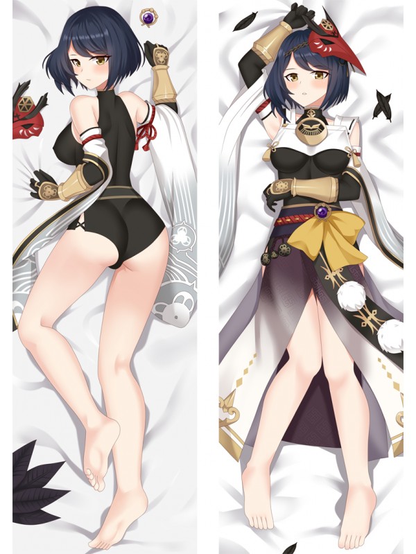 Genshin Impact Sara Anime Dakimakura Japanese Hugging Body PillowCase