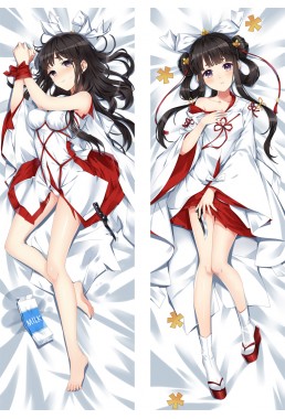 Girl Cafe Gun 2 Pillowcover Anime Japanese Dakimakura Hugging Body Pillow Case