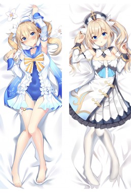 Barbara Genshin Impact Anime Dakimakura Japanese Hugging Body PillowCase