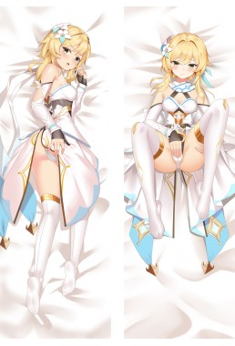 Genshin Impact Lumine Anime Dakimakura Pillow Japanese Hugging Body Pillowcase