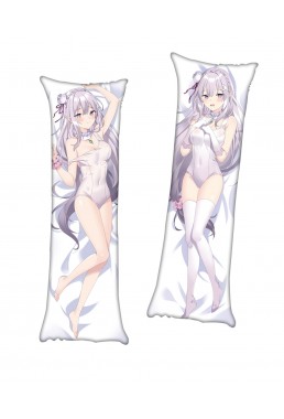 ReZero Starting Life in Another World Emilia Dakimakura Pillowcases UK Outlet Shop