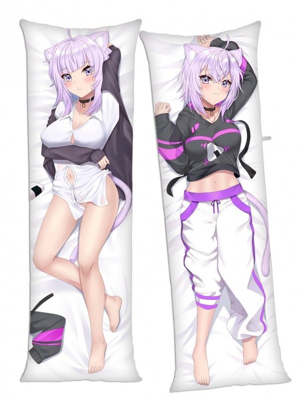 Virtual Youtuber Nekomata Okayu Anime Body Pillow Case japanese love pillows for sale