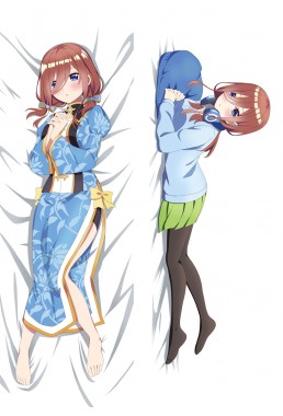 The Quintessential Quintuplets Miku Nakano Anime Body Pillow Case japanese love pillows for sale