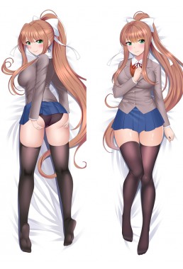 Doki Doki Literature Club! Monika Anime Body Pillow Case japanese love pillows for sale