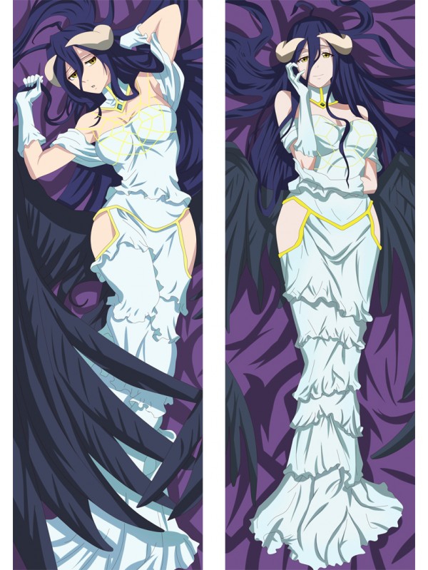 Overlord Albedo Anime Dakimakura Japanese Hugging Body PillowCase