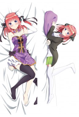 The Quintessential Quintuplets Nino Nakano Anime Dakimakura Japanese Hugging Body PillowCase