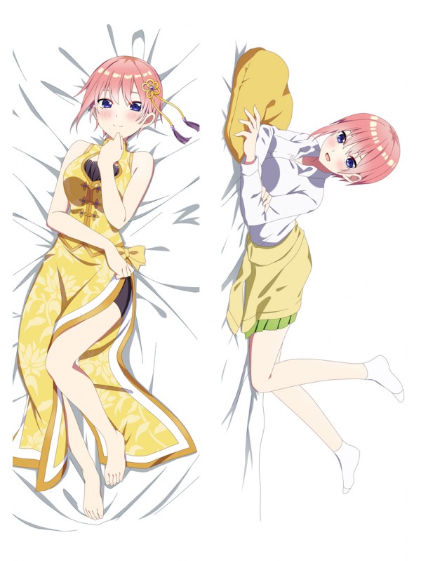 The Quintessential Quintuplets Nakano Ichika Anime Dakimakura Japanese Hugging Body PillowCase
