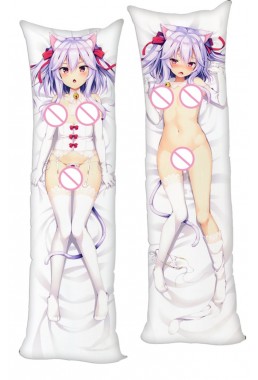 Dokidokido Yuzu Natsu Nekomusume Natsune Anime Body Pillow Case japanese love pillows for sale