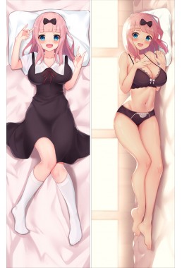 Kaguya-sama Love Is War Fujiwara Chika Anime Dakimakura Japanese Hugging Body PillowCase