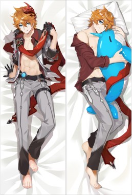 Genshin Impact Tartaglia Anime Dakimakura Japanese Hugging Body PillowCase