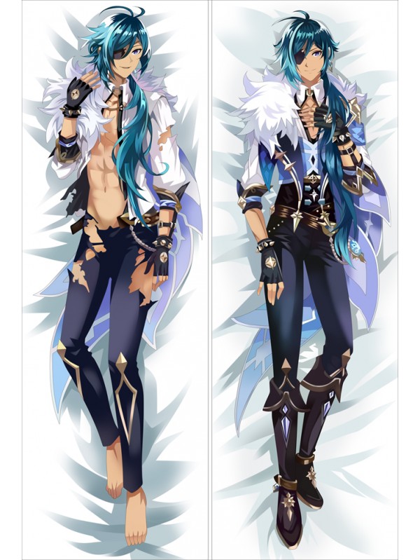 Genshin Impact Kaeya Alberch Anime Dakimakura Japanese Hugging Body PillowCase