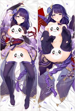 Genshin Impact Raiden Shogun Baal Anime Dakimakura Japanese Hugging Body PillowCase