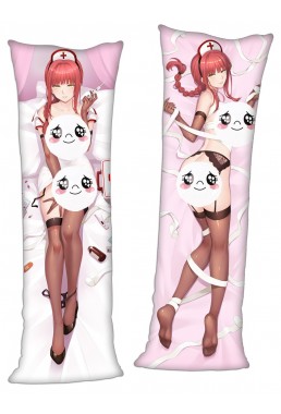 Chainsaw Man Makima Nurse Uniform Anime Dakimakura Japanese Hugging Body PillowCases