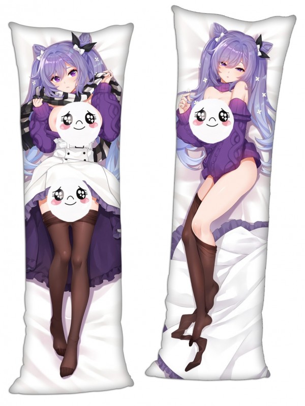 Genshin Impact Keqing Anime Dakimakura Japanese Hugging Body PillowCases