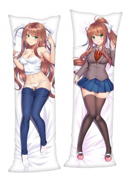 Doki Doki Literature Club! Monika Full body waifu japanese anime pillowcases