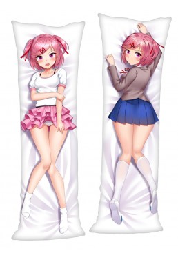 Doki Doki Literature Club! Natsuki Full body waifu japanese anime pillowcases