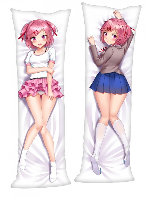 Doki Doki Literature Club! Natsuki Full body waifu japanese anime pillowcases