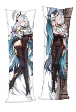 Genshin Impact Shenhe Full body waifu japanese anime pillowcases