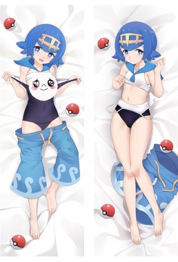 Pokemon Sword and Shield Lana Anime Body Pillow Case japanese love pillows