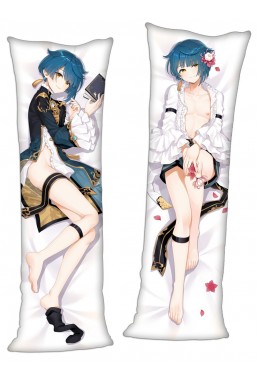 Genshin Impact Xingqiu Anime Dakimakura Japanese Hugging Body PillowCases