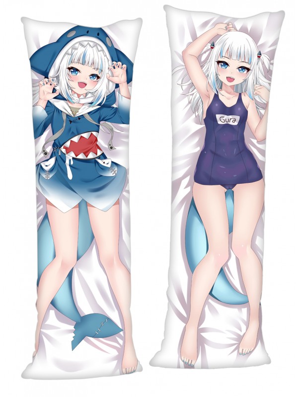 Virtual Youtuber Gawr Gura Full body waifu japanese anime pillowcases