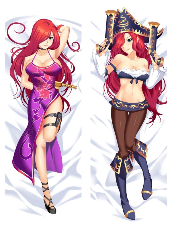 League Of Legends Miss Fortune Anime Body Pillow Case japanese love pillows