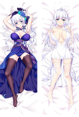 Azur Lane Royal Navy Illustrious Anime Body Pillow Case japanese love pillows