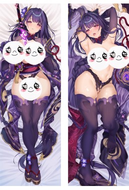 Genshin Impact Raiden Shogun Baal Anime Dakimakura Japanese Hugging Body PillowCases