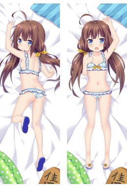 The Ryuo's Work Is Never Done Ai Hinatsuru Full body waifu japanese anime pillowcases