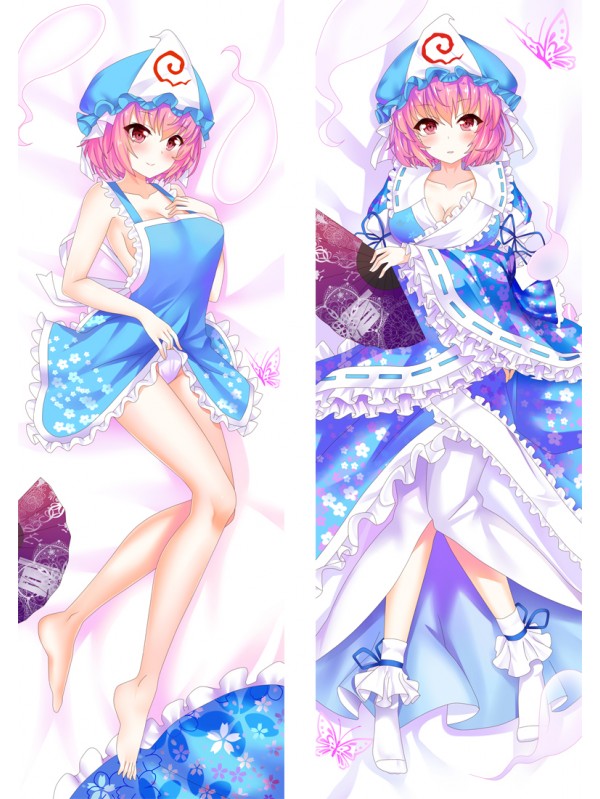 Touhou Project Yuyuko Saigyouji Full body waifu japanese anime pillowcases