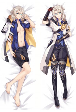 Genshin Impact Albedo Full body waifu japanese anime pillowcases