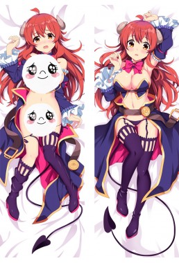 The Demon Girl Next Door Yoshida Yuko Shadow Mistress Shamiko Full body waifu japanese anime pillowcases