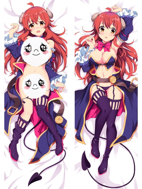 The Demon Girl Next Door Yoshida Yuko Shadow Mistress Shamiko Full body waifu japanese anime pillowcases