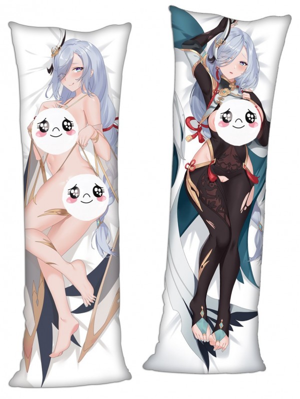 Genshin Impact Shenhe Anime Dakimakura Japanese Hugging Body PillowCases