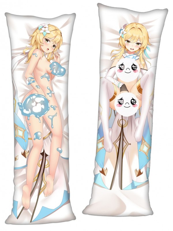 Genshin Impact Lumine Anime Dakimakura Japanese Hugging Body PillowCases