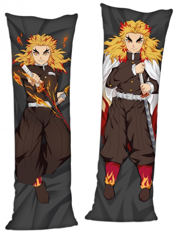 Demon Slayer Kimetsu no Yaiba Rengoku Kyoujurou Anime Dakimakura Japanese Hugging Body PillowCases