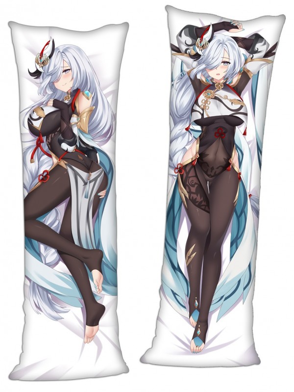 Genshin Impact Shenhe Anime Dakimakura Japanese Hugging Body PillowCases